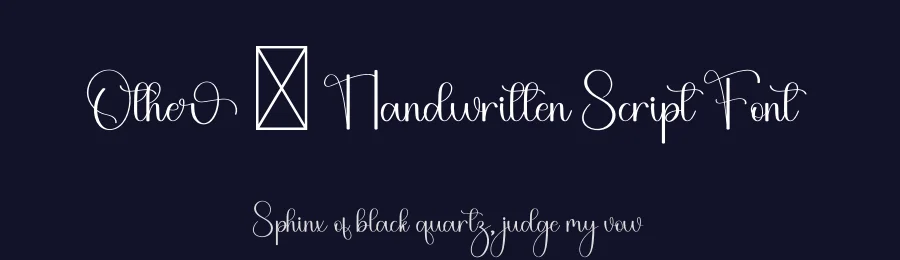 Other – Handwritten Script Font by freshtypeink — Script Handwritten Font — thumbnail 2