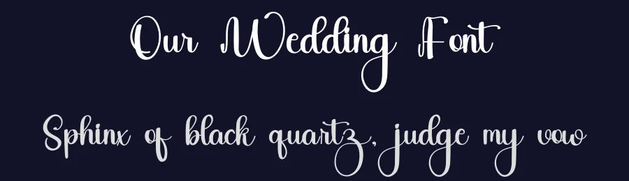 Our Wedding Font by inermediaSTUDIO — Script Handwritten Font — thumbnail 2