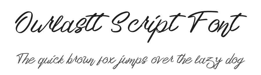 Ourlastt Script Font by Attype-Studio — Script Handwritten Font