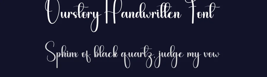 Ourstory Handwritten Font by andikastudio — Script Handwritten Font — thumbnail 2