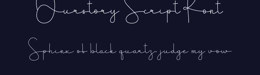 Ourstory Script Font by andikastudio — Script Handwritten Font — thumbnail 2