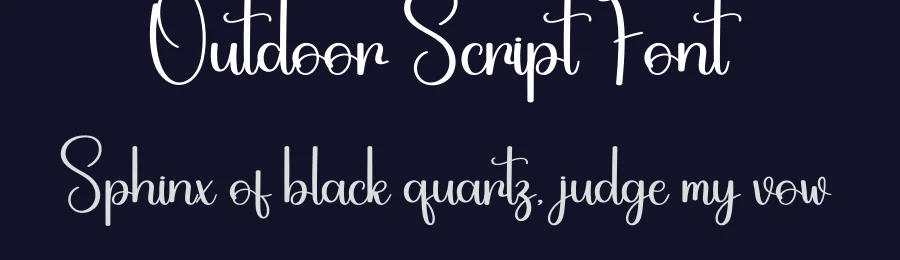 Outdoor Script Font by andikastudio — Script Handwritten Font — thumbnail 2