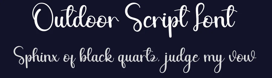 Outdoor Script Font by andikastudio — Script Handwritten Font — thumbnail 2