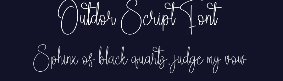 Outdor Script Font by andikastudio — Script Handwritten Font — thumbnail 2