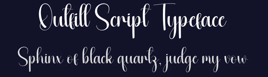 Outfill Script Typeface by andikastudio — Script Handwritten Font — thumbnail 2
