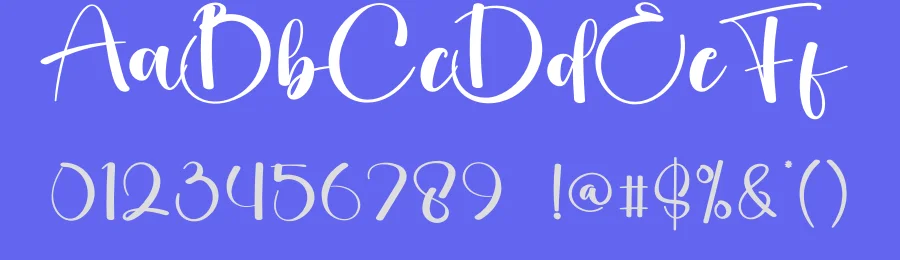 Outglow Calligraphy Script Font by creativeletter — Script Handwritten Font — thumbnail 3