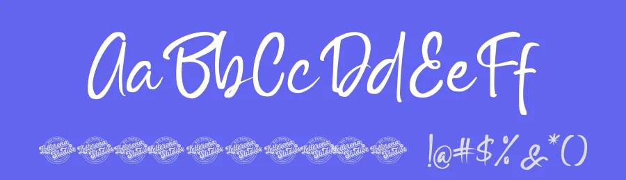 Outline Delighta – Aesthetic Handwritten Font by letterenastudios — Script Handwritten Font — thumbnail 3