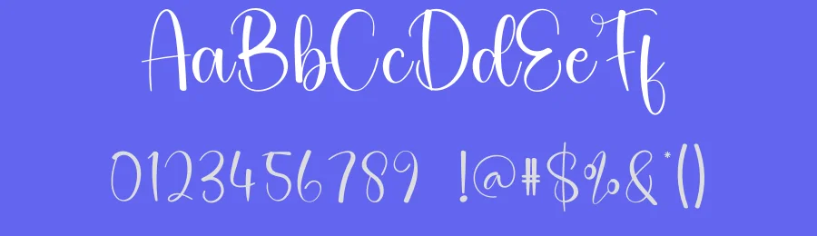 Outline Script Typeface by creativeletter — Script Handwritten Font — thumbnail 3