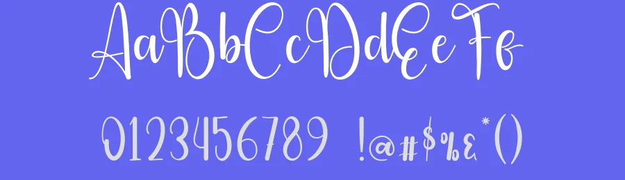 Outline Script Typeface by creativeletter — Script Handwritten Font — thumbnail 3