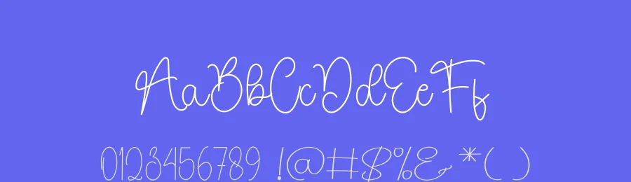 Outline Wedding – Handwritten Script Font by freshtypeink — Script Handwritten Font — thumbnail 3