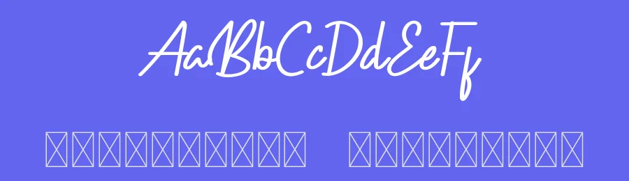 Outrageous Signature Font by CalligraphyFonts.net — Script Handwritten Font — thumbnail 3