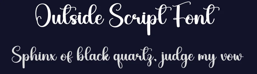 Outside Script Font by andikastudio — Script Handwritten Font — thumbnail 2