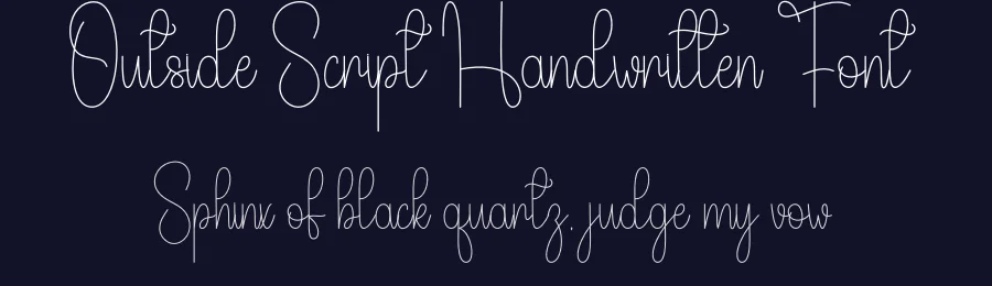 Outside Script Handwritten Font by andikastudio — Script Handwritten Font — thumbnail 2