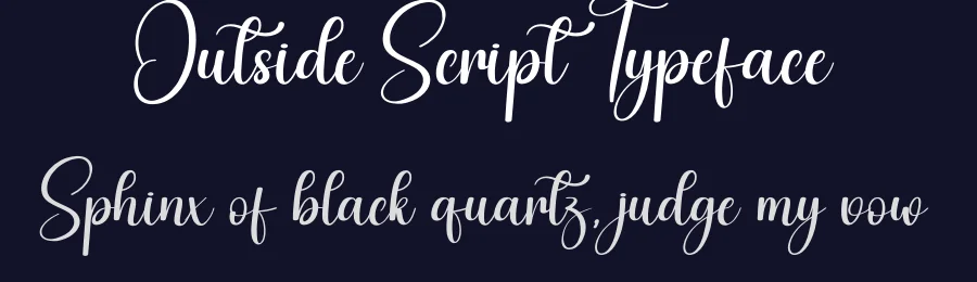 Outside Script Typeface by andikastudio — Script Handwritten Font — thumbnail 2