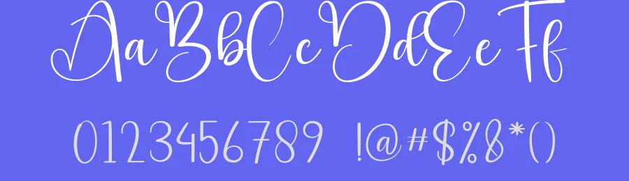 Outstanding Calligraphy Font by creativeletter — Script Handwritten Font — thumbnail 3