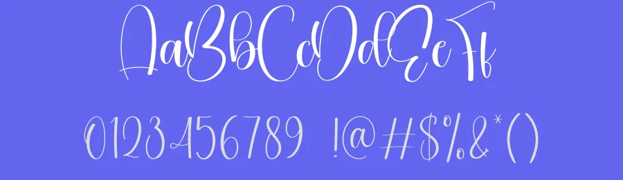 Outstanding Calligraphy Font by creativeletter — Script Handwritten Font — thumbnail 3