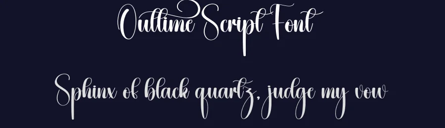 Outtime Script Font by creativeletter — Script Handwritten Font — thumbnail 2