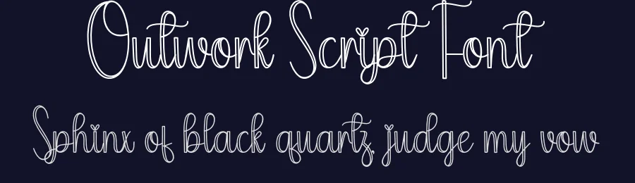 Outwork Script Font by creativeletter — Script Handwritten Font — thumbnail 2