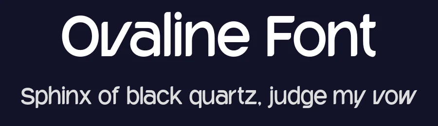 Ovaline Font by roomspace.cl — Display Font — thumbnail 2