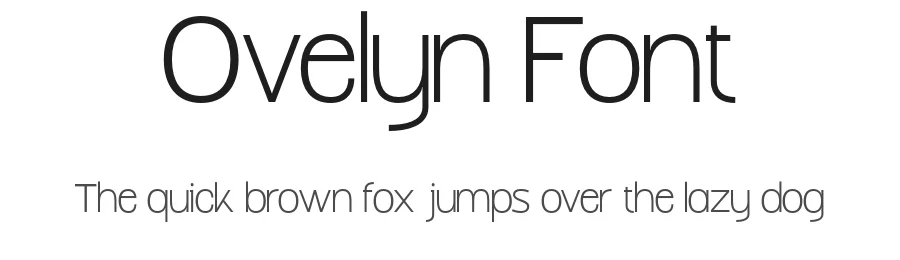 Ovelyn Font by roomspace.cl — Decorative Font
