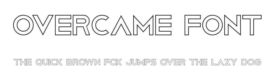Overcame Font by CalligraphyFonts.net — Sans Serif Font