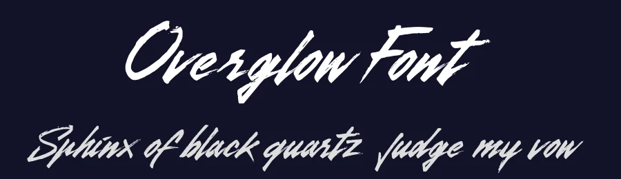 Overglow Font by Indieground Design Inc. — Script Handwritten Font — thumbnail 2
