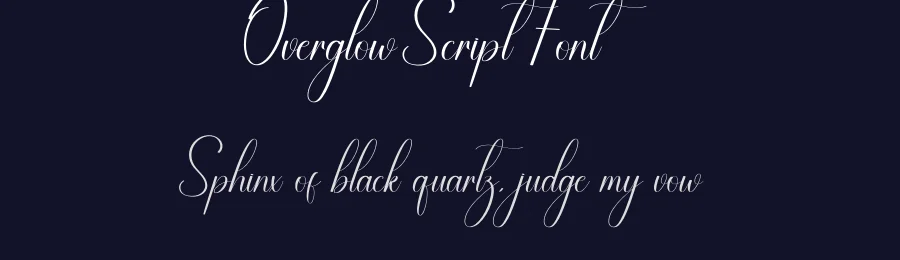 Overglow Script Font by creativeletter — Script Handwritten Font — thumbnail 2