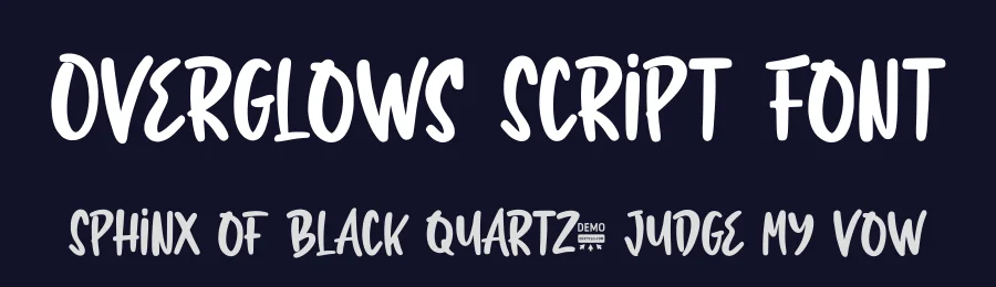Overglows Script Font by enxyclo — Script Handwritten Font — thumbnail 2