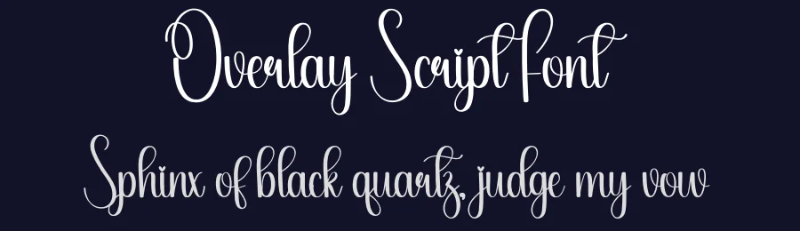 Overlay Script Font by andikastudio — Script Handwritten Font — thumbnail 2