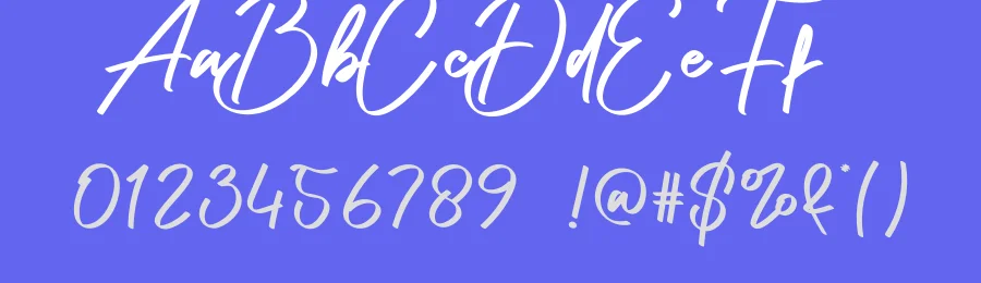 Overlays Script Font by creativeletter — Script Handwritten Font — thumbnail 3