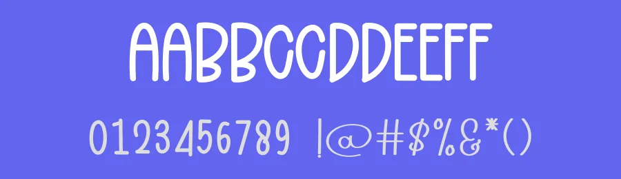 Overload – Simple Display Font by freshtypeink — Display Font — thumbnail 3