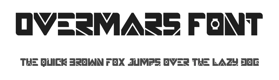 Overmars Font by figuree studio — Display Font