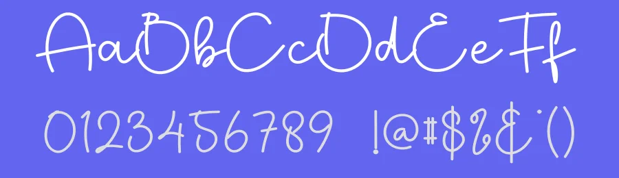 Overthink – Casual Handwritten Font by creativeletter — Script Handwritten Font — thumbnail 3