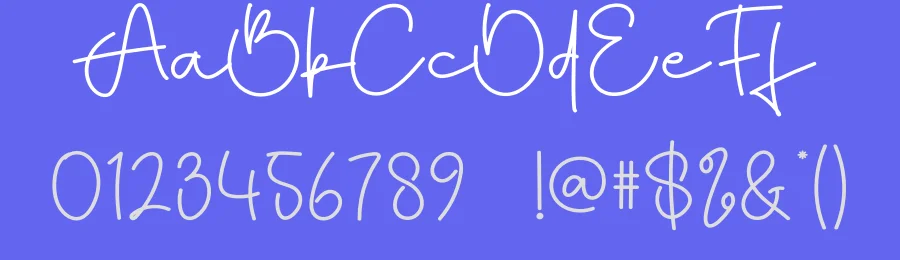 Overthink Handwritten Font by creativeletter — Script Handwritten Font — thumbnail 3