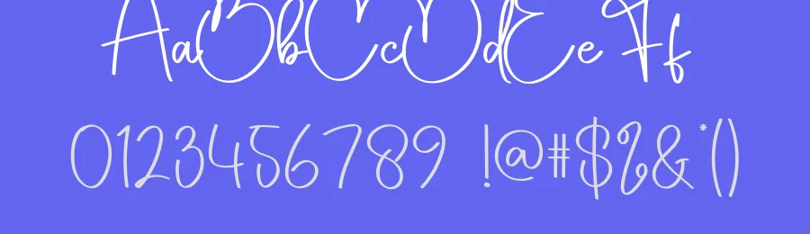 Overthinking Script Font by creativeletter — Script Handwritten Font — thumbnail 3