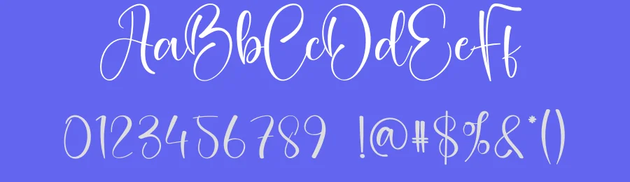 Overthinking Script Typeface by creativeletter — Script Handwritten Font — thumbnail 3