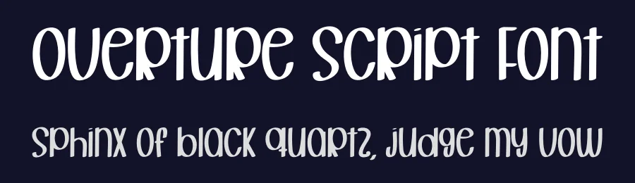 Overture Script Font by inermediaSTUDIO — Display Font — thumbnail 2