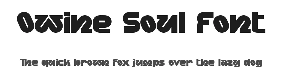 Owine Soul Font by Imoodev — Display Font