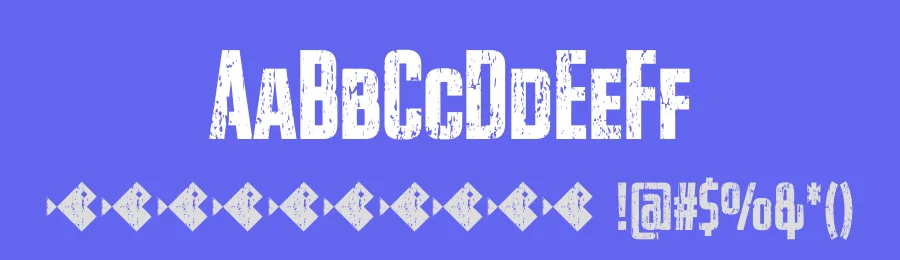 OXIDO Caps Eroded Font by defharo — Decorative Font — thumbnail 3