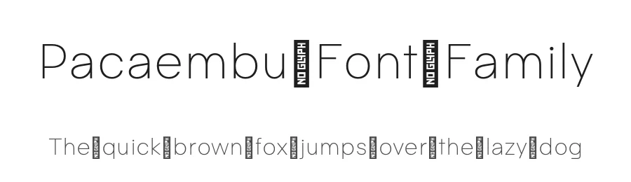 Pacaembu Font Family by Naipe Foundry — Sans Serif Font