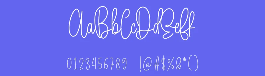 Package Script Font by creativeletter — Script Handwritten Font — thumbnail 3