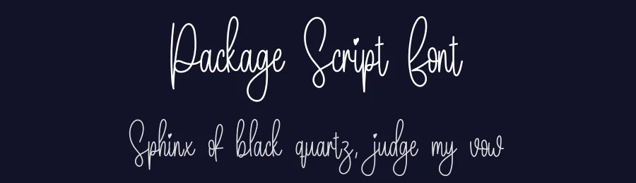 Package Script Font by creativeletter — Script Handwritten Font — thumbnail 2