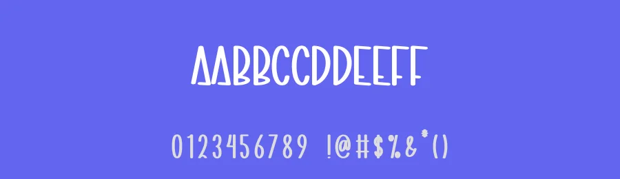 Paint Rainbow Font by creativeletter — Display Font — thumbnail 3