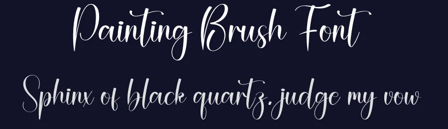 Painting Brush Font by creativeletter — Script Handwritten Font — thumbnail 2