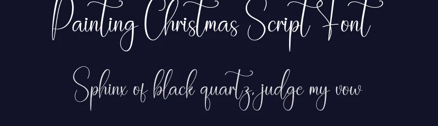 Painting Christmas Script Font by creativeletter — Script Handwritten Font — thumbnail 2