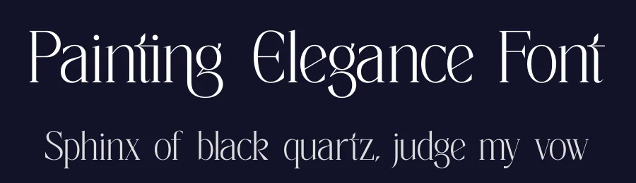 Painting Elegance Font by timelesstype.co — Serif Font — thumbnail 2