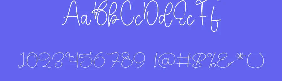 Painting – Minimal Handwritten Font by freshtypeink — Script Handwritten Font — thumbnail 3