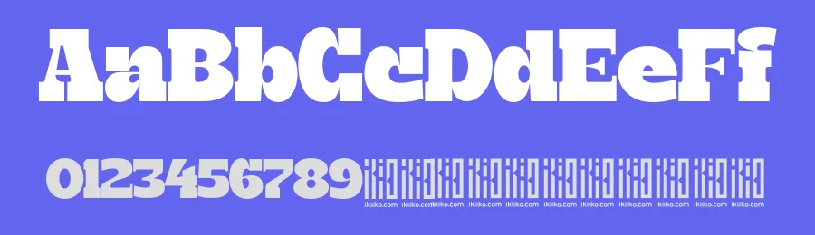 Paintruck Font by ikiiko type — Display Font — thumbnail 3
