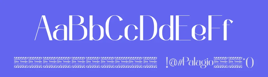 Palagio Sans Serif Font by Din Studio — Sans Serif Font — thumbnail 3
