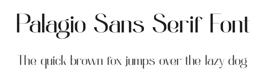 Palagio Sans Serif Font by Din Studio — Sans Serif Font